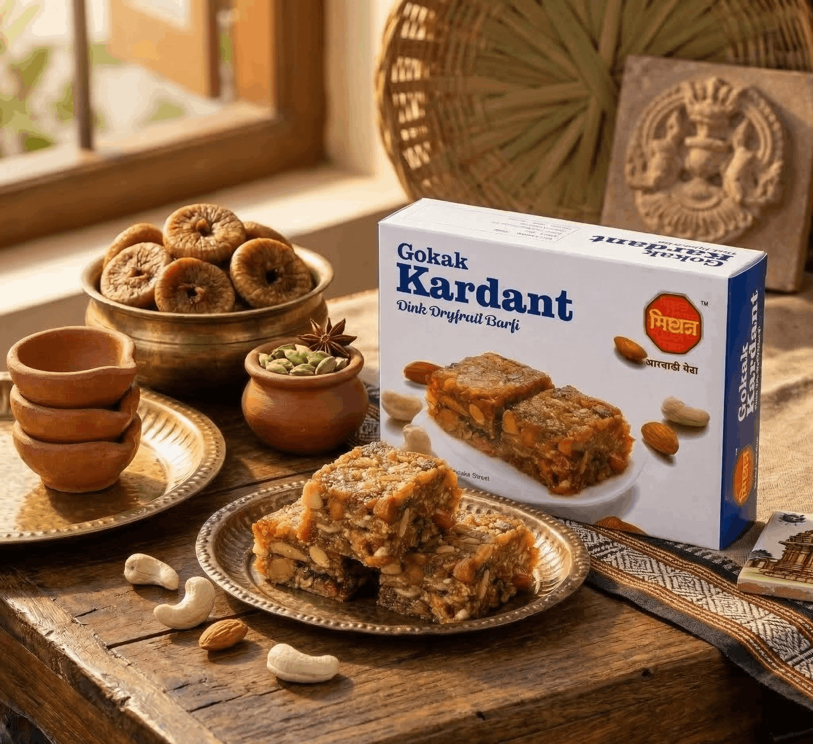 Gokak Kardant | Traditional Chewy Dry Fruit Sweet