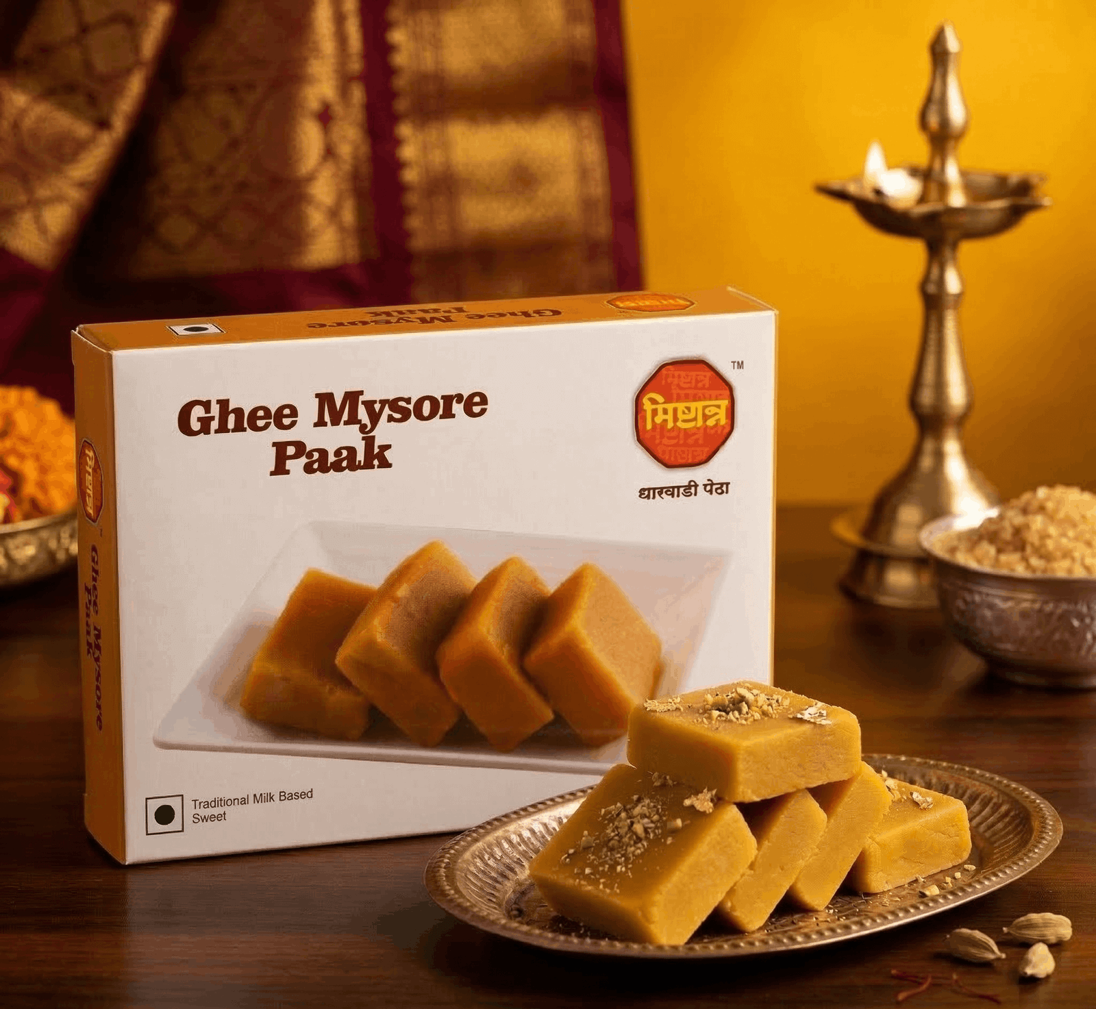 Mysore Paak | Traditional Ghee Sweet from Karnataka
