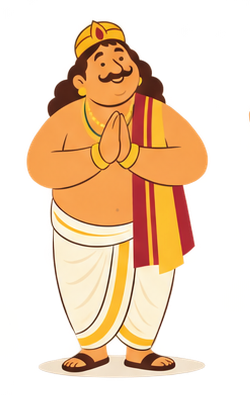 Misht Anna greeting with folded hands